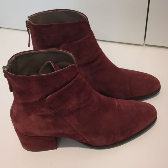 Italian Leather Ankle Booties - Picture 7 of 10
